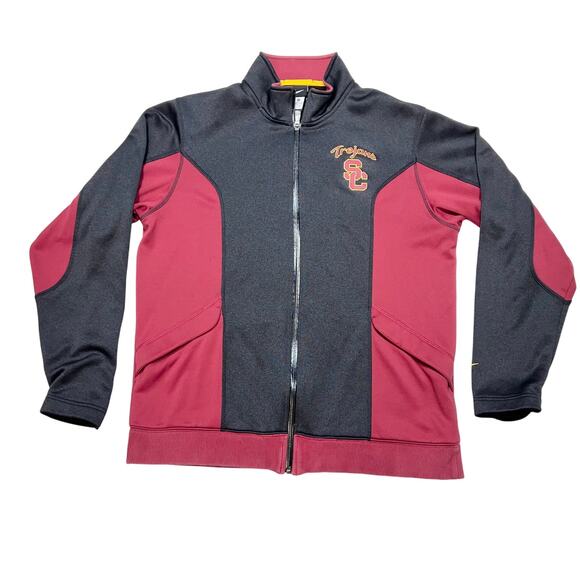 Vintage Nike USC Trojans NCAA Jacket Medium Full Zip ACG Sportswear Used - Picture 1 of 5